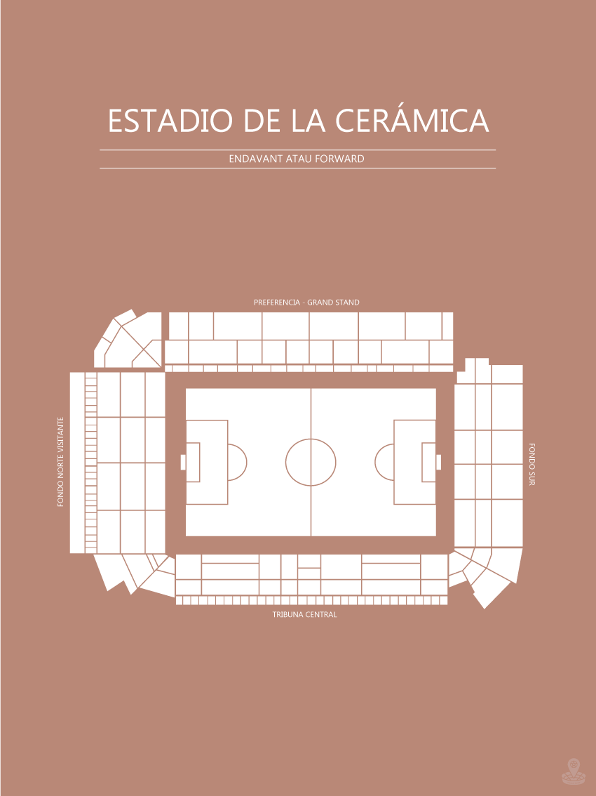 Fodbold Villareal Estadio de la Ceramica Sahara